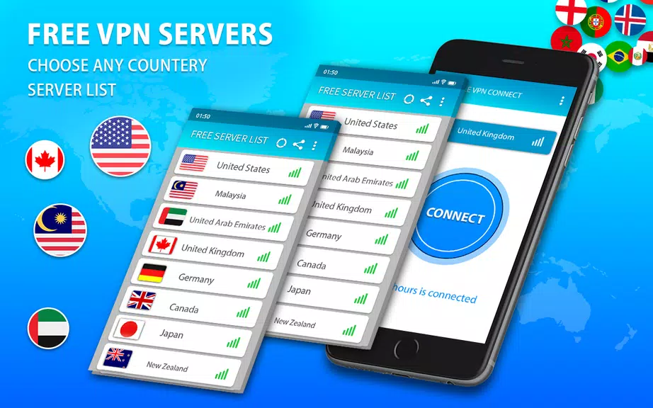 Free Vpn Proxy Master: Super Vpn Proxy server Screenshot3