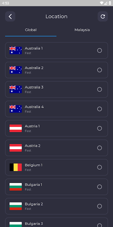 Malaysia VPN - Secure Fast VPN Screenshot1