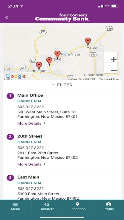 Four Corners Community Bank Screenshot4