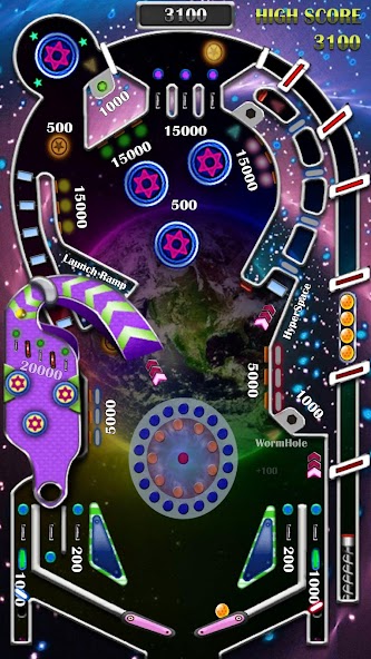 Pinball Flipper Classic Space Mod Screenshot2