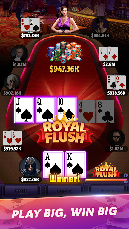 Mega Hit Poker: Texas Holdem massive tournament Screenshot2