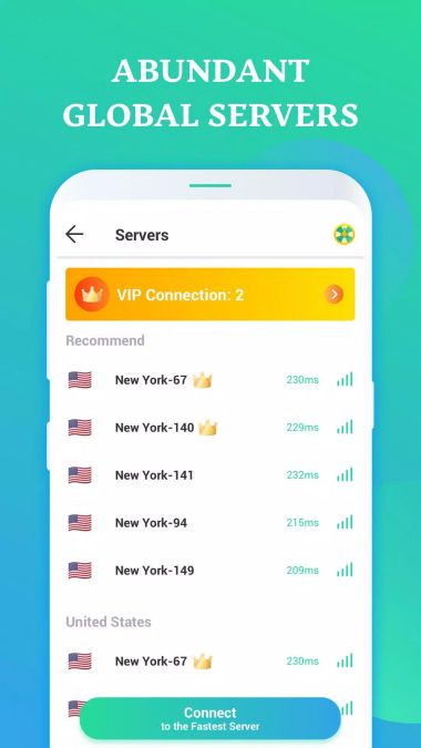 Lightspeed VPN - Fast Speed VPN & Free Screenshot1