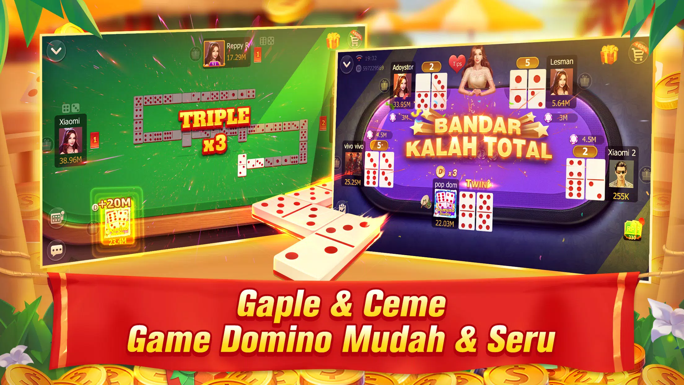 Domino 99  Gaple  Qiu Qiu  Kiu Kiu Poker Screenshot3