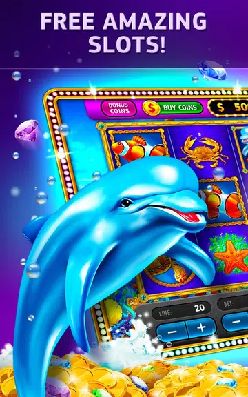 Slots Lucky Dolphin Screenshot1