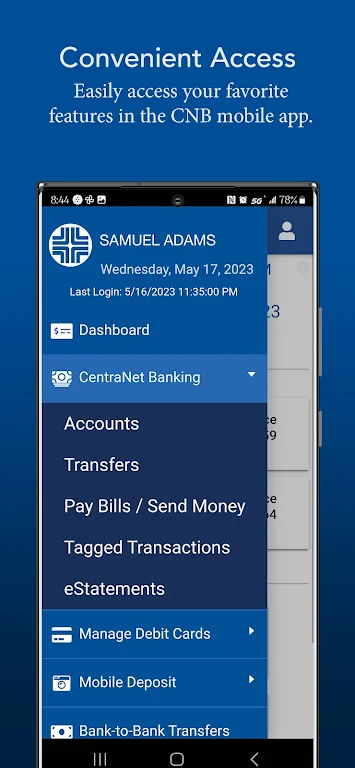 Central National Bank  Mobile Screenshot2