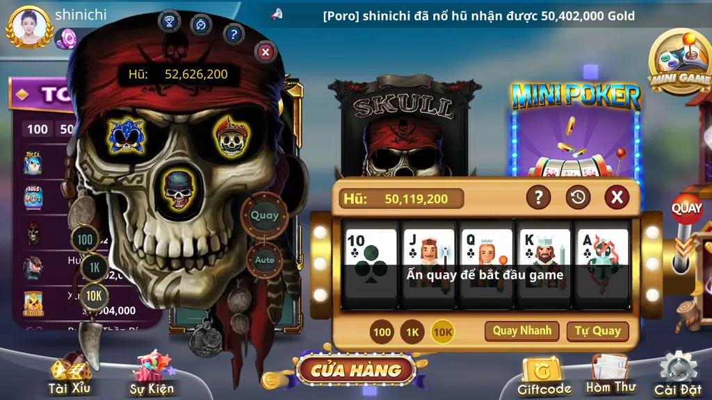 Quay Tay Club cổng game nổ hũ số 1 châu á Screenshot3