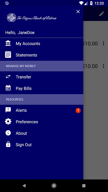 Citizens Bank of Edina Mobile Screenshot2