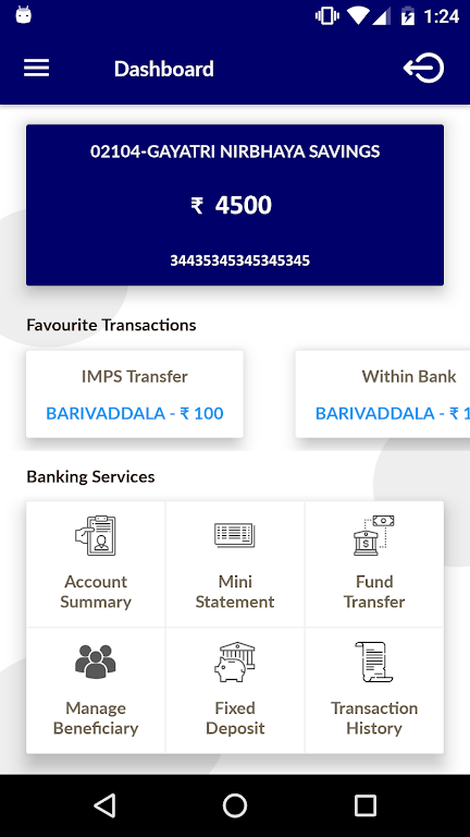 GAYATRI MOBILE BANKING Screenshot3