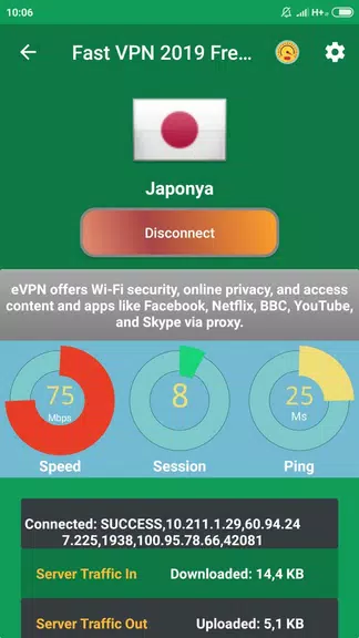 Fast VPN Free Unlimited Screenshot3