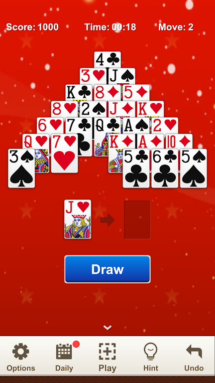 Solitaire Pyramid - Card Games Screenshot3