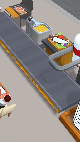 Conveyor Rush: Idle Food Games Mod Screenshot2