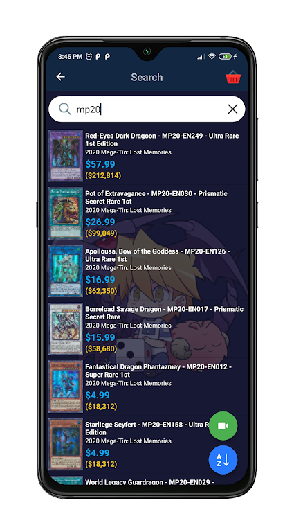 Yugiprices Screenshot3