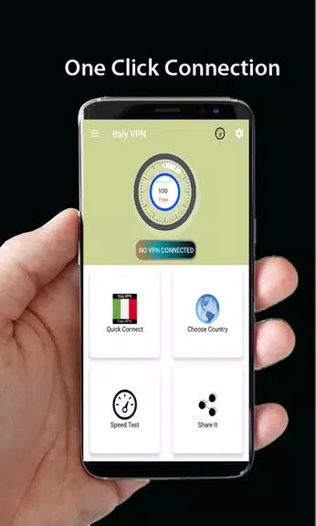 Italy VPN Free Vpn Italy - VPN Master opera VPN Screenshot1