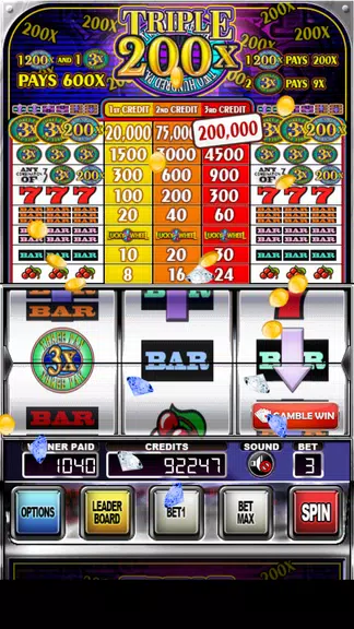 Triple 200x Pay Slot Machines Screenshot1