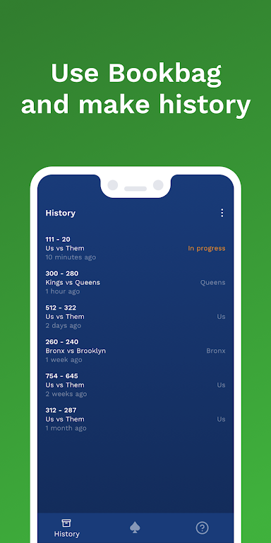Bookbag: Spades Scorekeeper Screenshot3