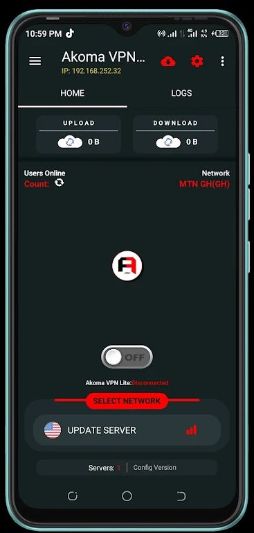 Akoma VPN Lite Screenshot1