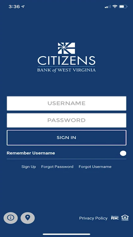 Citizens Bank of West Virginia Screenshot1