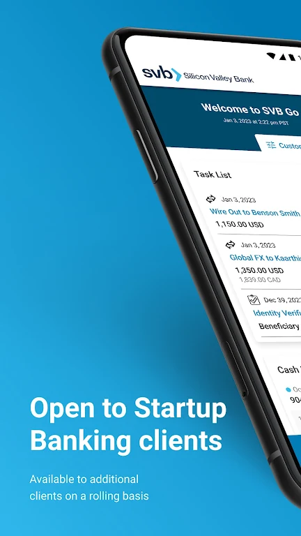 SVB Go - Mobile Banking Screenshot1