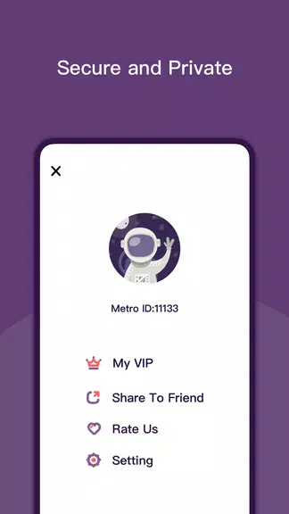 Metro VPN--Secure & Fast VPN Proxy Server Screenshot3