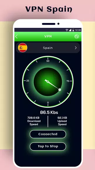 Spain VPN - Free VPN Proxy Screenshot3