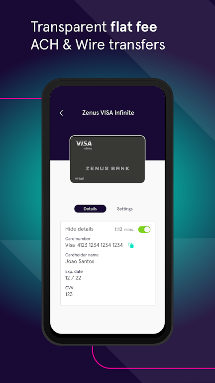 Zenus Bank: U.S. bank accounts Screenshot4