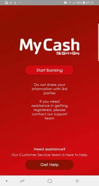 MyCash Mobile Banking Screenshot2