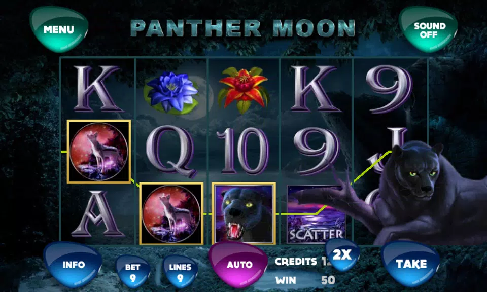 Panther Moon Slot Screenshot1