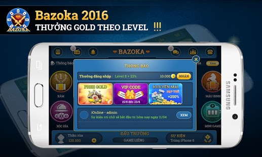 Bazoka - game bai online Screenshot2