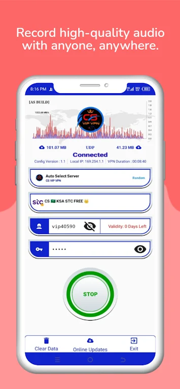 Cs vip vpn Screenshot2