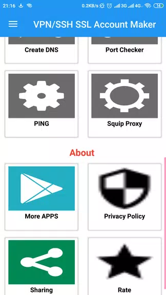 VPN/SSH SSL Account Maker Screenshot2