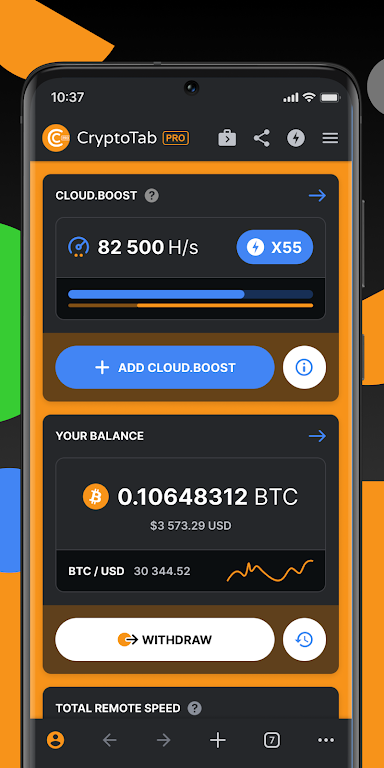 CryptoTab Browser Pro Mod Screenshot2