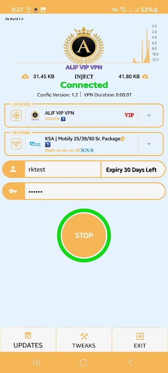 ALIF VIP VPN Screenshot3