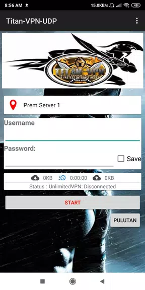 Titan VPN UDP Screenshot1