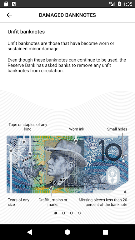 RBA Banknotes Screenshot3