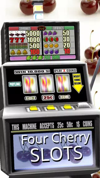 3D Four Cherry Slots - Free Screenshot3