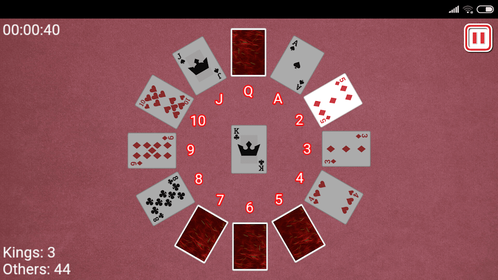 Clock Solitaire Screenshot3