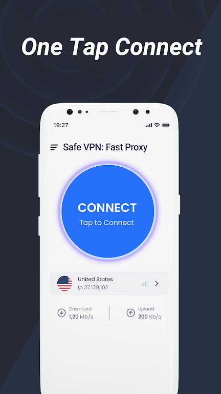 Safe VPN: Fast Proxy Screenshot1