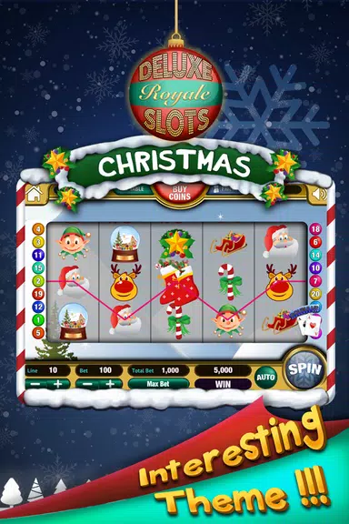 Deluxe Christmas Slots - Xmas Screenshot1