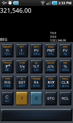 12C Financial Calculator Free Screenshot3