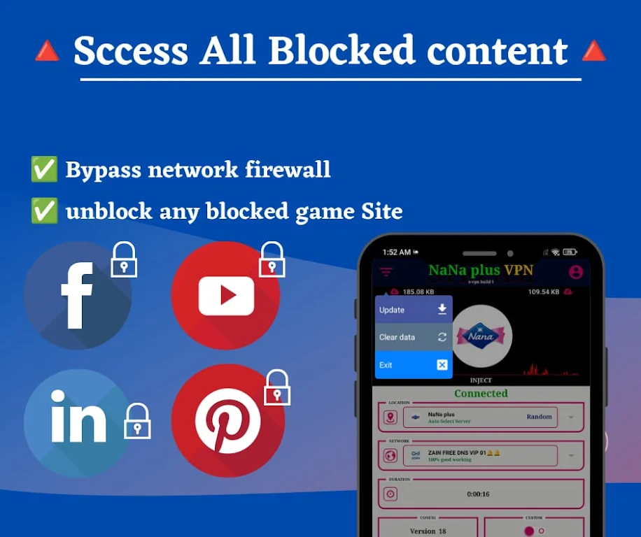 NaNa Plus vpn Screenshot2