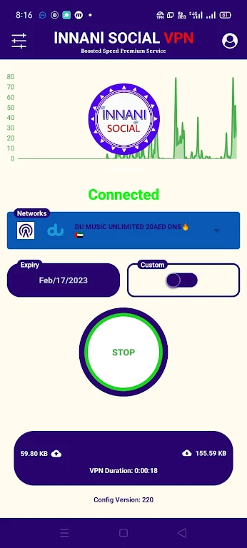 INNANI SOCIAL VPN Screenshot3