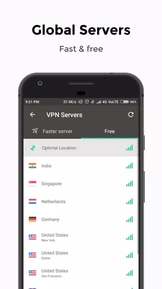 VPN Bangladesh - Free Unlimited Proxy Screenshot4