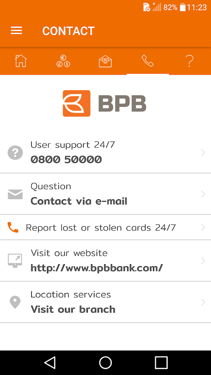 BPB Mobile Banking KS Screenshot1