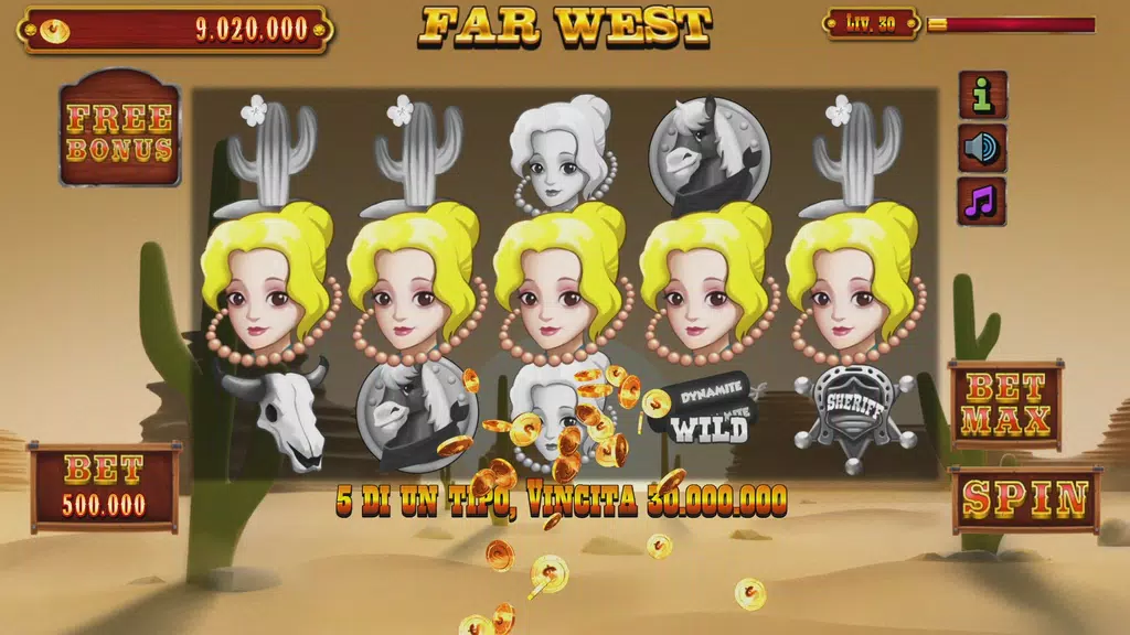 Far West Slot Screenshot3