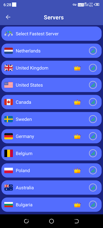 Jet VPN - Safe VPN Screenshot3