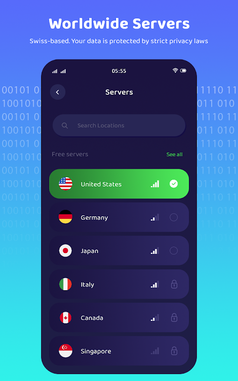 X-VPN - Secure, Fast, Private Screenshot1