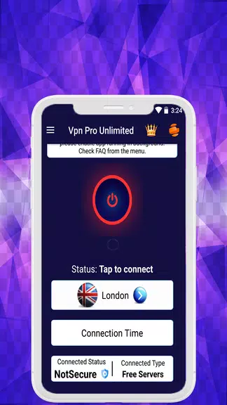 Best Free Secure vpn Fast vpn -A High Speed Screenshot3