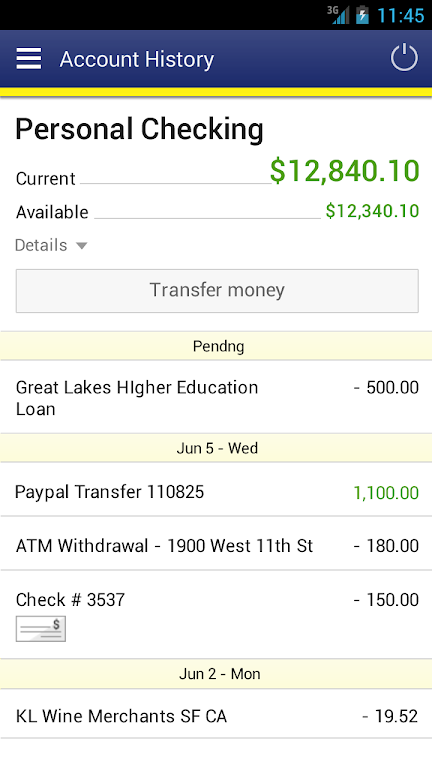 CCU FL Mobile Banking Screenshot2