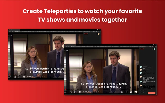 Teleparty - Netflix Party Screenshot4