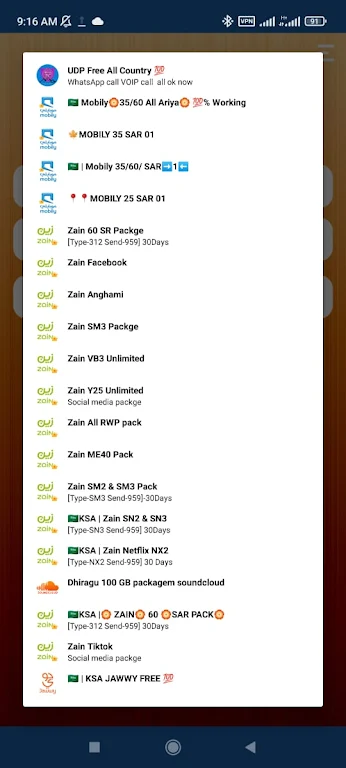 BD FAST SPACIAL VPN Screenshot1